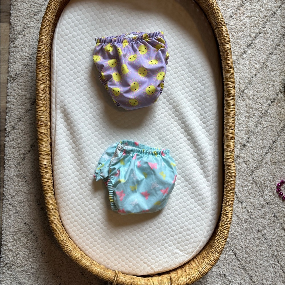 George Purple and Blue swim Diapers